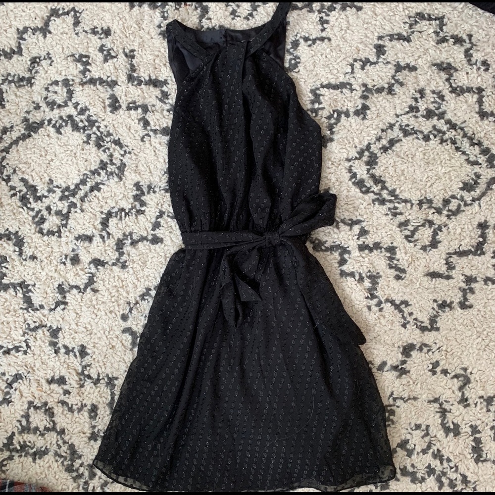 Black lace express dress
